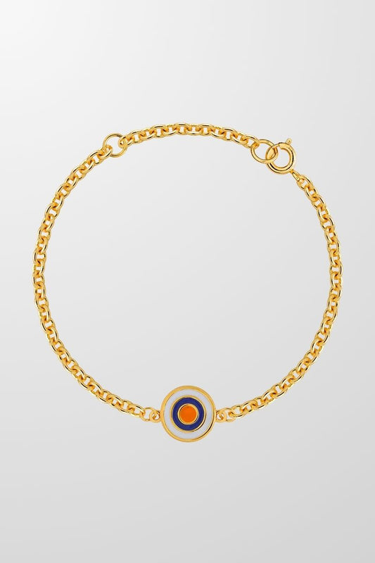 The Mykonos Bracelet in Orange