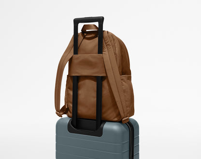 Large Featherlight Backpack in Amaro Brown
