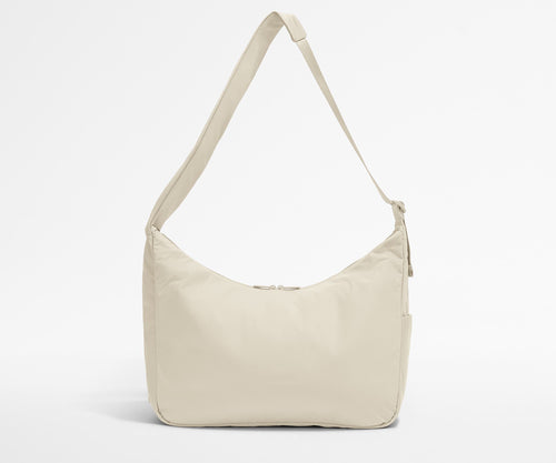 Large Featherlight Crossbody in Salt White