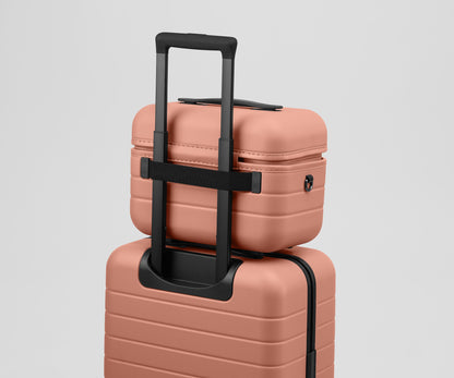 The Train Case in Clay Pink