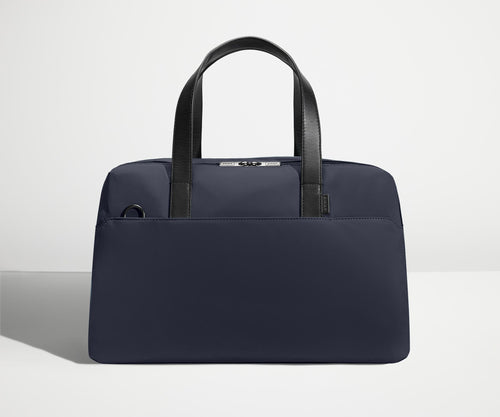The Overnight Bag in Navy Blue