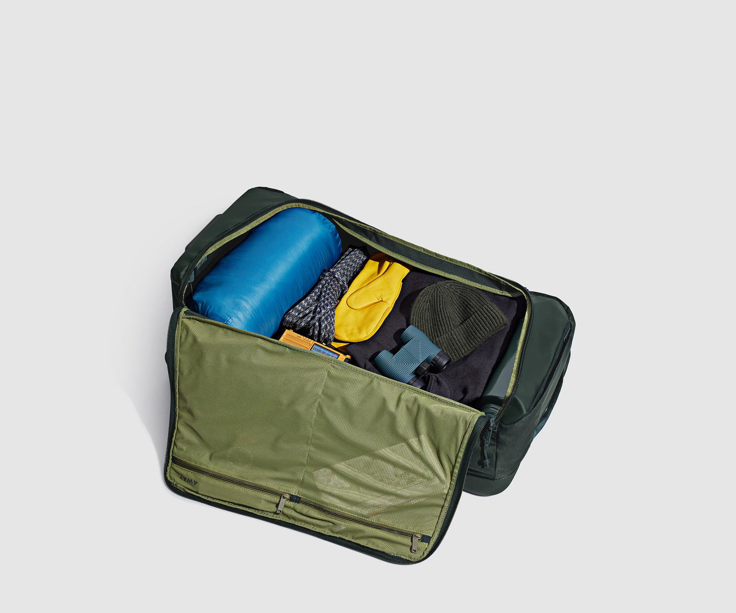 Active Rolling Duffle 85L in Forest Green