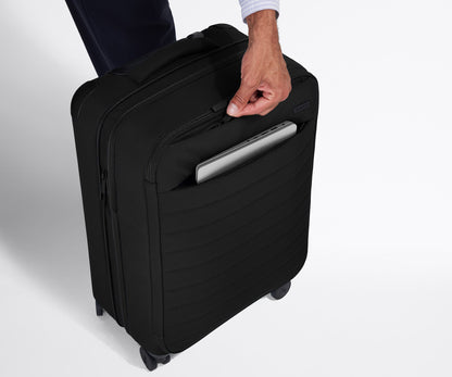 The Softside Bigger Carry-On in Jet Black