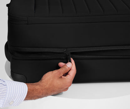 The Softside Bigger Carry-On in Jet Black