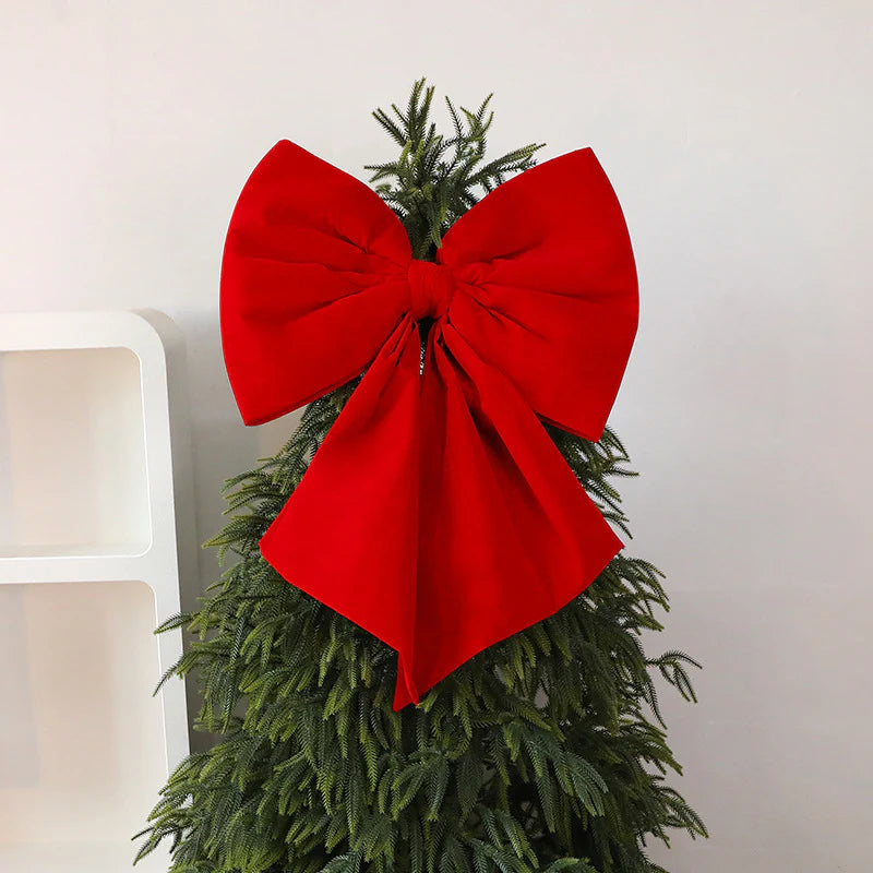 🔥Christmas Special Sale!! 🔥 Christmas bow decorations with long ribbons