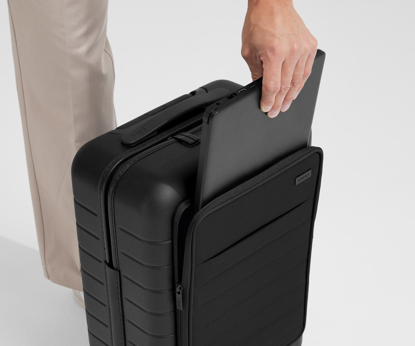 The Executive Carry-On in Jet Black