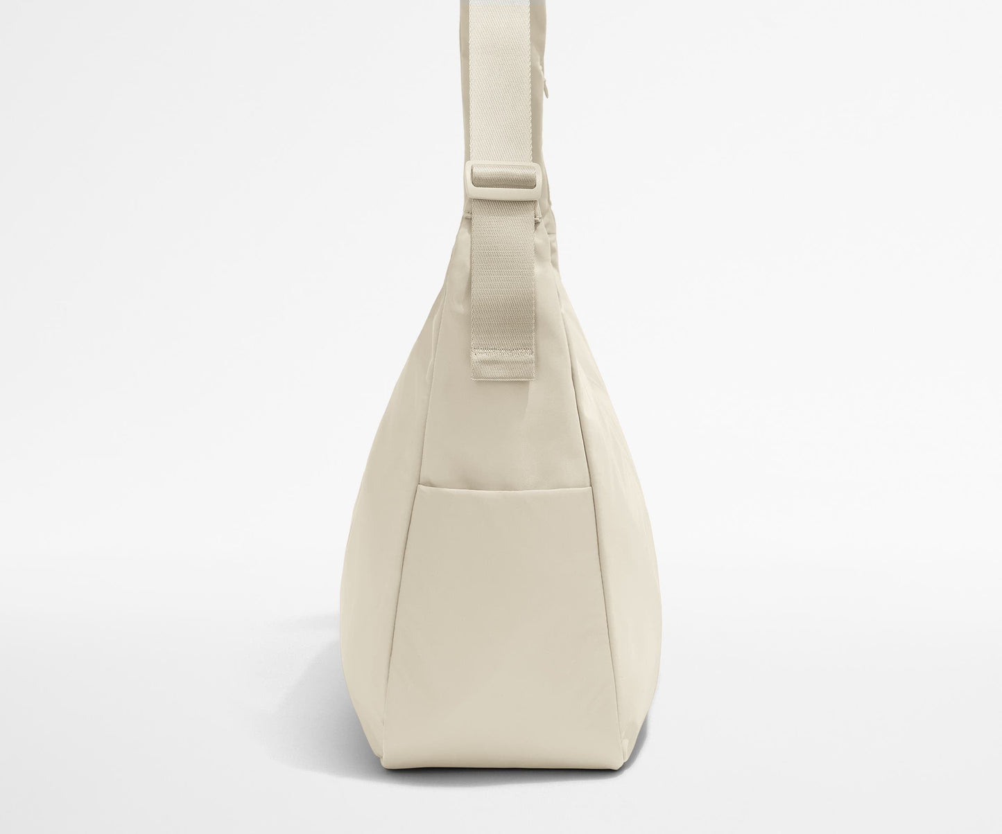 Large Featherlight Crossbody in Salt White