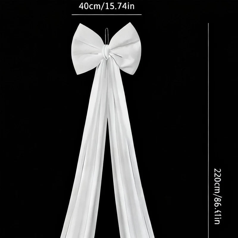 🔥Christmas Special Sale!! 🔥 Christmas bow decorations with long ribbons