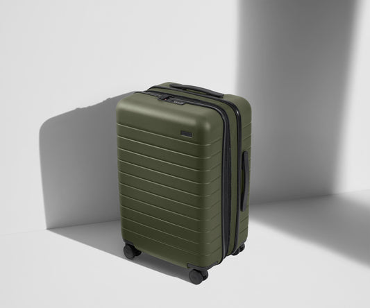 The Bigger Carry-On Flex in Olive Green